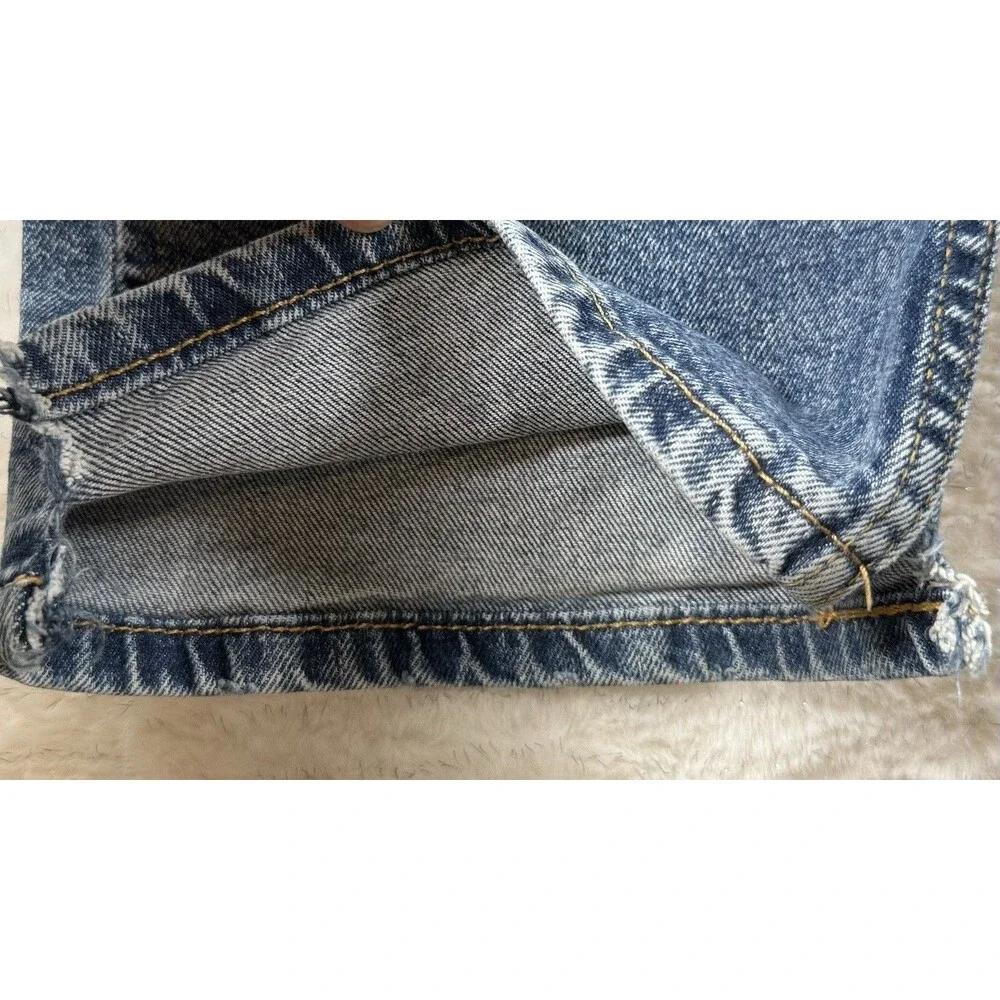 LEVIS MENS BLUE JEAN 514 36x34 STRAIGHT FIT STRETCH COTTON DENIM DUNGAREE